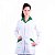 Jaleco Feminino Acinturada Detalhe Verde Médicas - Dr Chef - Imagem 3