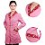 Jaleco Feminino Acinturado Rosa Veterinária - Dr Chef - Imagem 3