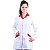 Jaleco Feminino Acinturado Com Detalhe Vermelho - Dr Chef - Imagem 9