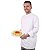 Dólmã Chef Cozinha Universitário Unissex Branco - Dr Chef - Imagem 2