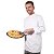 Dólmã Chef Cozinha Universitário Unissex Branco - Dr Chef - Imagem 5