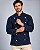 Dolmã Chef de Cozinha Azul Marinho Elegante Dr Chef - Imagem 3