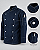 Dolmã Chef de Cozinha Azul Marinho Elegante Dr Chef - Imagem 11