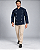 Dolmã Chef de Cozinha Azul Marinho Elegante Dr Chef - Imagem 5