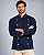 Dolmã Chef de Cozinha Azul Marinho Elegante Dr Chef - Imagem 9