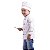 Dólmã Chef de Cozinha Infantil  Chapéu Mestre Cuca Branco - Dr Chef - Imagem 7