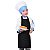 Avental Infantil Corpo Inteiro 04 a 08 anos - Dr Chef - Imagem 5