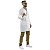 Jaleco Branco Tradicional Unissex Saúde - Dr Chef - Imagem 6