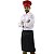 Avental de Chef Cozinha Tipo Saia Detalhe Branco - Dr Chef - Imagem 3