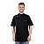 Uniforme Para Barbeiro 100% Algodão Preto - Dr Chef - Imagem 1
