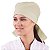 Bandana Para Chef de Cozinha Cores Naturais - Dr Chef - Imagem 10