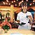 Bandana Chef de Cozinha Caveiras e Rosas Unissex - Dr Chef - Imagem 2