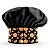 Chapéu Para Chef Cozinha Pizzaoilo Preto - Dr Chef - Imagem 1