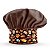 Chapéu Para Chef de Cozinha Chocolates Guloseimas - Dr Chef - Imagem 1