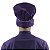 Chapéu para Chef Cozinha Profissional Roxo Branco - Dr Chef - Imagem 3