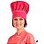 Chapéu Para Chef de Cozinha Profissional Rosa - Dr Chef - Imagem 4