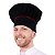 Chapéu Chef de Cozinha Preto Detalhes Vermelho - Dr Chef - Imagem 5