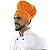 Chapéu Para Chef de Cozinha Profissional Laranja - Dr Chef - Imagem 4