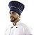Chapéu Para Chef Cozinha Profissional Azul Escuro - Dr Chef - Imagem 6