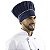 Chapéu Para Chef Cozinha Profissional Azul Escuro - Dr Chef - Imagem 1