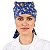 Bandana Para Médico Veterinário Azul Estampada - Dr Chef - Imagem 1