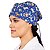 Bandana Para Médico Veterinário Azul Estampada - Dr Chef - Imagem 4