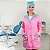 Bandana Para Dentistas Estampado Azul - Dr Chef - Imagem 2