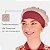 Chapéu Para Chef Cozinha Tipo Gorro Vermelho Póa - Dr Chef - Imagem 7