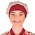 Chapéu Para Chef Cozinha Tipo Gorro Vermelho Póa - Dr Chef - Imagem 1