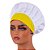 Chapéu Para Chef de Cozinha Tipo Gorro Amarelo Poá- Dr Chef - Imagem 1