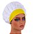 Chapéu Para Chef de Cozinha Tipo Gorro Amarelo Poá- Dr Chef - Imagem 10