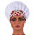 Chapéu Para Chef Cozinha Tipo Gorro Floral Rosas - Dr Chef - Imagem 8