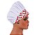 Chapéu Chef Cozinha Tipo Gorro Pimentas Cortadas - Dr Chef - Imagem 5