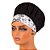 Chapéu Para Chef Cozinha Tipo Gorro Floral Preto - Dr Chef - Imagem 8