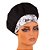 Chapéu Para Chef Cozinha Tipo Gorro Floral Preto - Dr Chef - Imagem 6