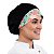 Chapéu Para Chef de Cozinha Tipo Gorro Floral Verde - Dr Chef - Imagem 7