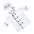 Dólmã Baby Recém Nascido + Chapéu Infantil Branco - Dr Chef - Imagem 6