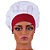 Chapéu Chef Cozinha Tipo Gorro Branco Poá Vermelho - Dr Chef - Imagem 10