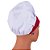 Chapéu Chef Cozinha Tipo Gorro Branco Poá Vermelho - Dr Chef - Imagem 2