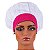 Chapéu Para Chef Cozinha Tipo Gorro Poá Rosa - Dr Chef - Imagem 10