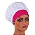 Chapéu Para Chef Cozinha Tipo Gorro Poá Rosa - Dr Chef - Imagem 9