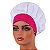 Chapéu Para Chef Cozinha Tipo Gorro Poá Rosa - Dr Chef - Imagem 1