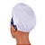 Chapéu Para Chef Cozinha Tipo Gorro Floral Azul - Dr Chef - Imagem 4