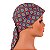 Bandana Chef Cozinha Profissional Mandala Vermelho - Dr Chef - Imagem 5