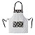 Avental Corpo Inteiro Com Bolso Branco Ovo Sorriso - Dr Chef - Imagem 1