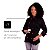 Dólmã Chef Cozinha Feminino Preto e Rosa - Dr Chef - Imagem 13