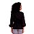 Dólmã Chef Cozinha Feminino Preto e Rosa - Dr Chef - Imagem 9