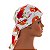 Bandana Para Chef de Cozinha Rosas Vermelhas - Dr Chef - Imagem 6