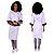 Conjunto Dólmã + Avental Branco Poá Feminino - Dr Chef - Imagem 3