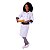 Conjunto Dólmã + Avental Branco Poá Feminino - Dr Chef - Imagem 8